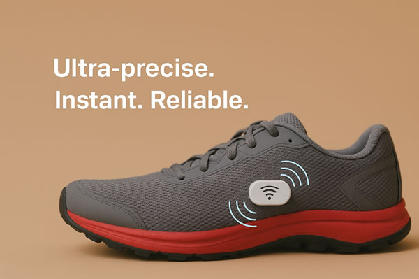 Lappo Smart Pod on shoe